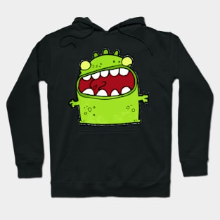 Feeling extra grinchy green Sticker Hoodie